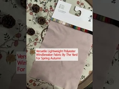 春秋のために 広範囲にわたる 軽量ポリエステル 防風布